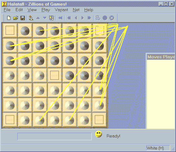 Position prodding example